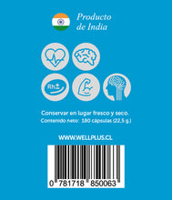 Cargar imagen en el visor de la galería, Vitamina B12 Liposomal 180 capsulas - Wellplus
