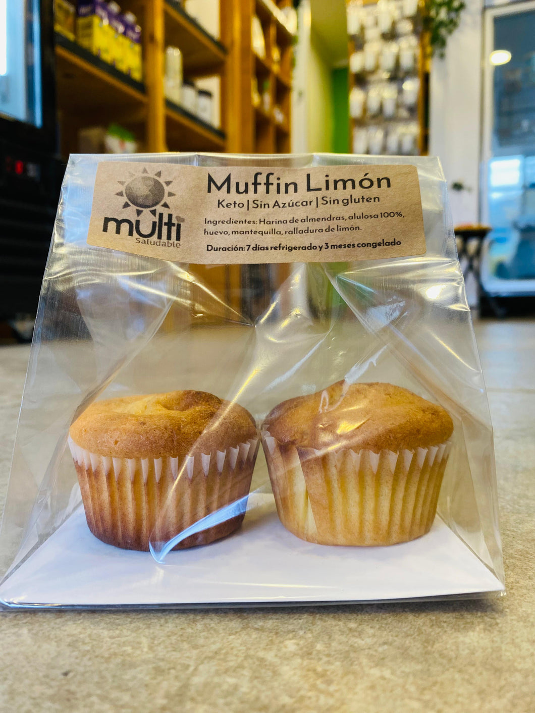 Muffin de Limón 2 und - Multisaludable