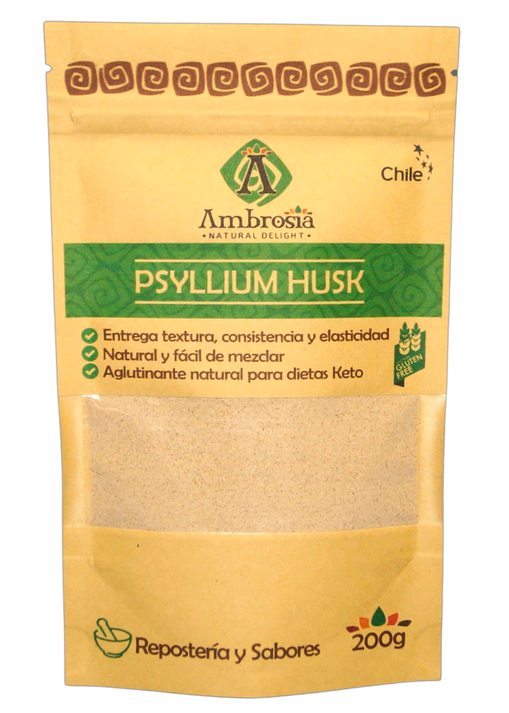 Psyllium Husk 200gr - Ambrosia
