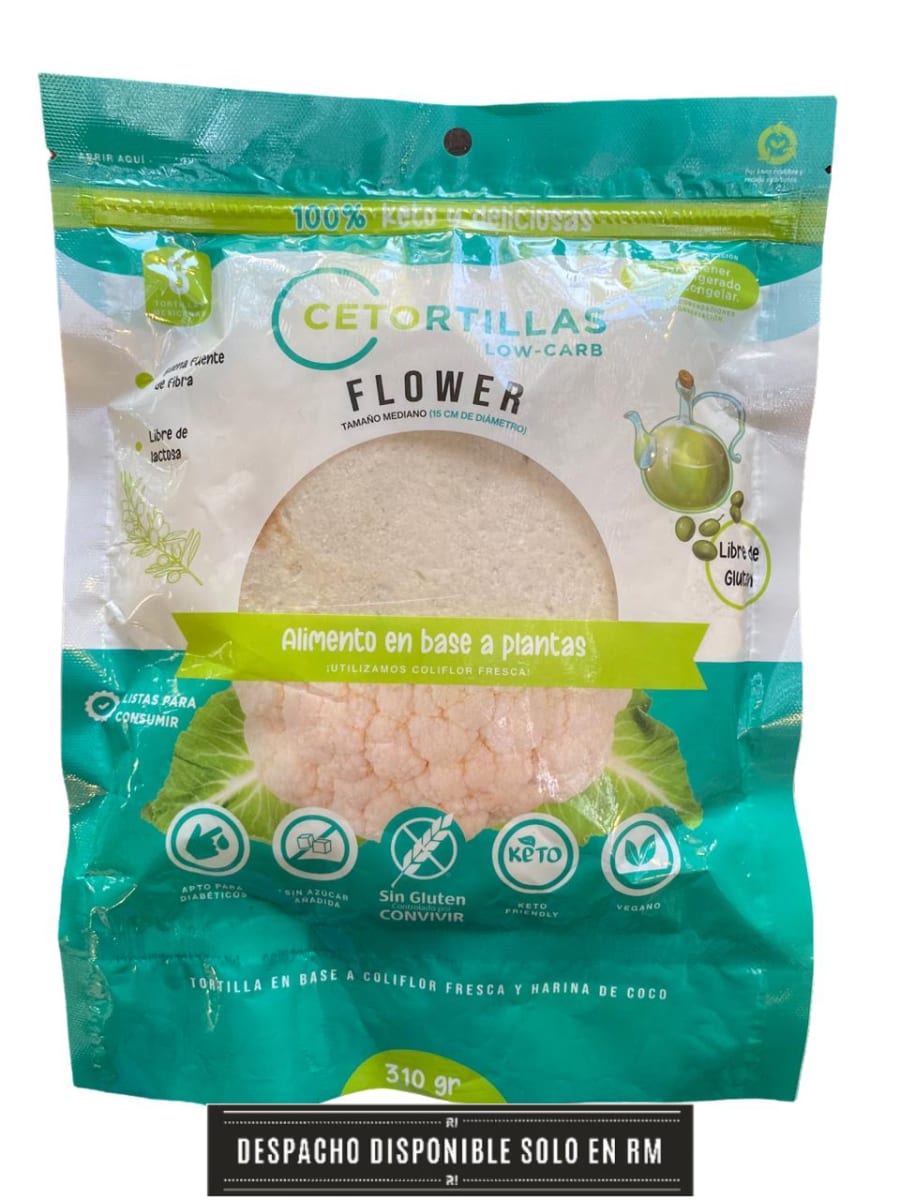 Cetortillas Coliflor 8unds - Cetortilla