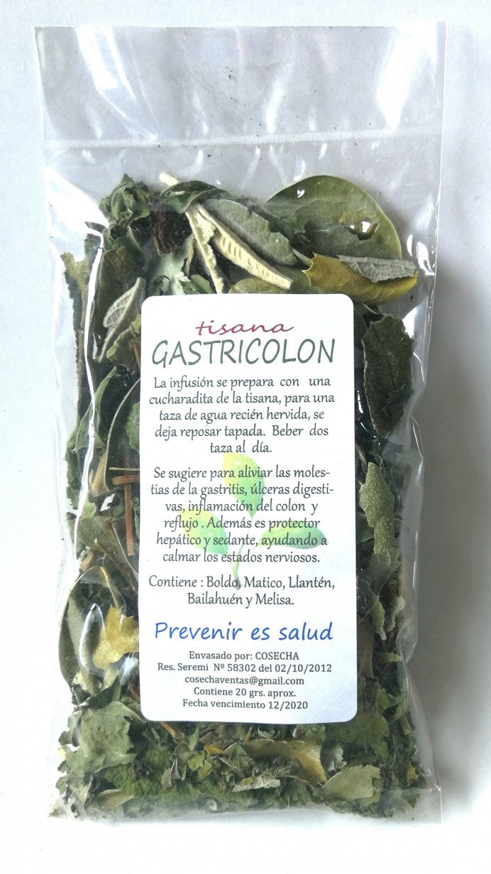 Gastricolon, Tisana 9  20gr - Cosecha
