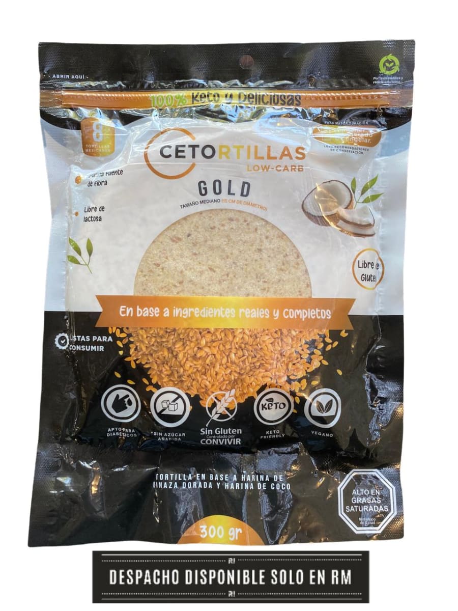 Cetortillas Gold 8 unds - Cetortilla