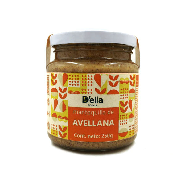 Mantequilla de Avellana 100% natural - D´elia Foods