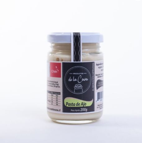 Pasta de Ajo 200gr - Productos de la Casa