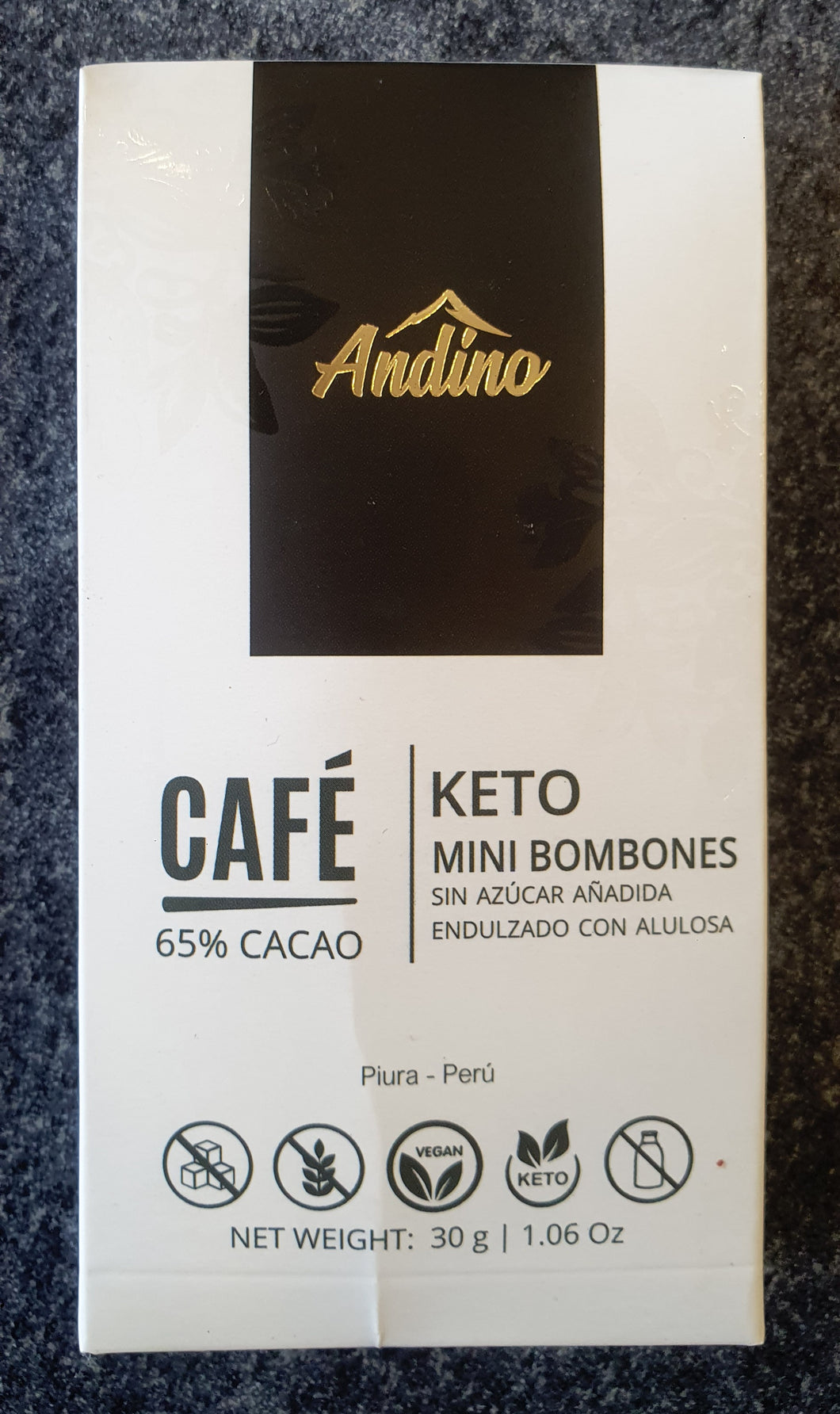 Mini Bombones Chococafé Keto 30gr - Andino
