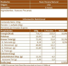 Cargar imagen en el visor de la galería, Nuez Pecana 250gr - Las Mellizas
