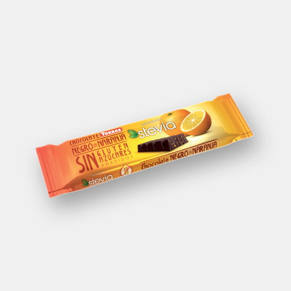 Mini Barra Chocolate Naranja 35gr - Torras